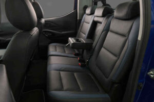 Foto do banco traseiro da Fiat Titano New Holland