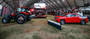 Foto de capa da Rampage no estande da Case IH na Agrishow