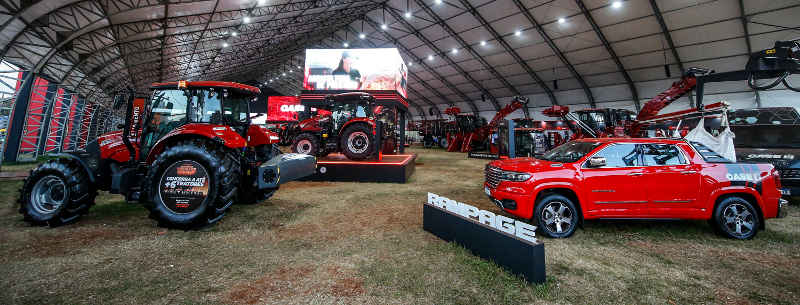 Gaspar Nóbrega / Case IH / Divulgação Foto da Rampage no estande da Case IH na Agrishow