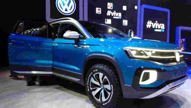 Foto de capa da picape Volkswagen Tarok exibida no Salão Automóvel de São Paulo em 2018