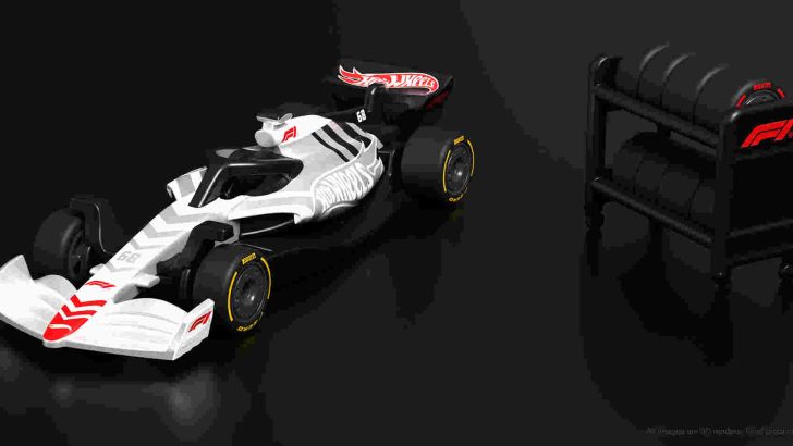 Foto de capa do carrinho de Formula 1 da Hot Wheels