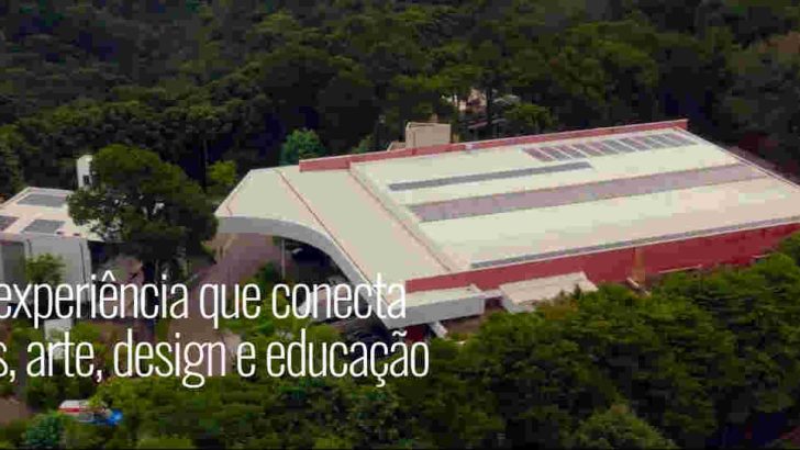 Foto aérea de capa do Museu Carde