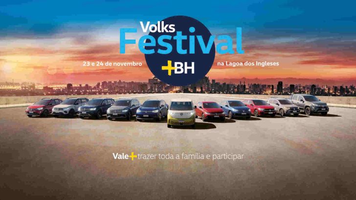 Logo de capa do Volks Festival BH
