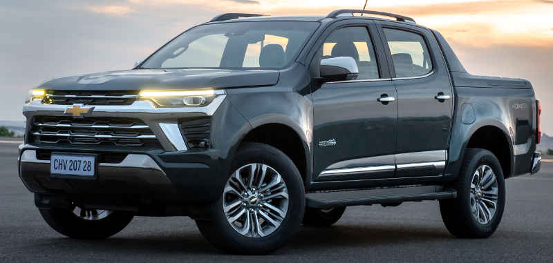 Chevrolet/Divulgação Foto da picape Chevrolet S10 High Country 2025