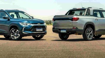 Foto de capa dos Chevrolet Tracker e Montana