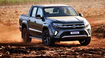Foto de capa da picape Volkswagen Amarok 2025