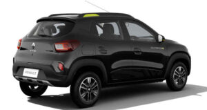 Foto da traseira do Renault Kwid Outsider 2026