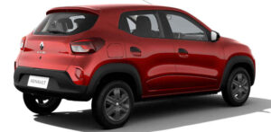 Foto da traseira do Renault Kwid Zen 2026