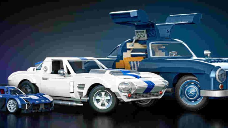 Foto de capa da série Hot Wheels dos carros de construção da Mattel Brick Shop