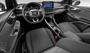 Foto do interior do Fiat Fastback Audace 2026