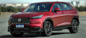 Foto que mostra o design do HR-V Touring