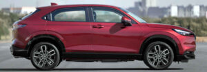 Foto da lateral do Honda HR-V Touring 2026