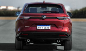 Foto da traseira do Honda HR-V Touring 2026