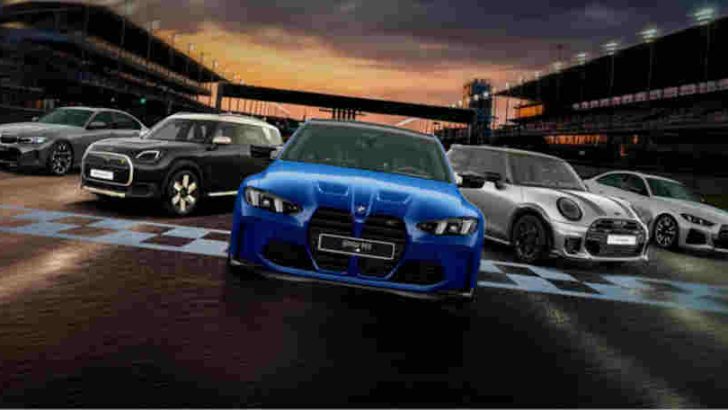 Arte de capa do Sales Day, da BMW e da Mini