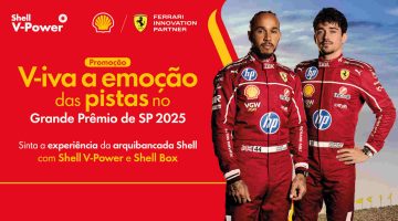 Banner de capa da promoção da Shell que pode te levar para a Fórmula 1