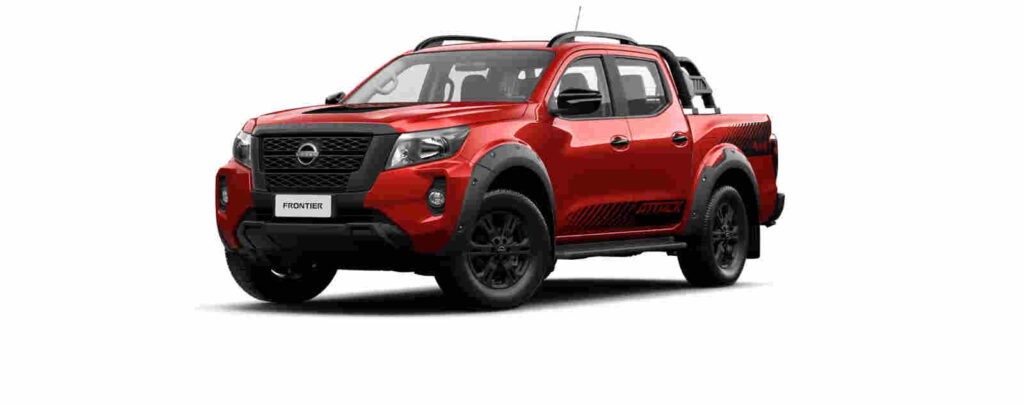 Foto de capa da picape Nissan Frontier 2026 Attack