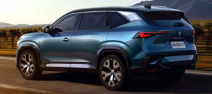 Foto da traseira do Renault Boreal feito no Brasil
