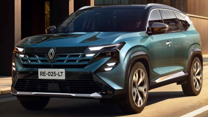 Foto da dianteira do Renault Boreal