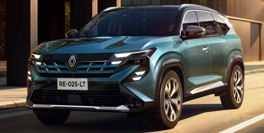 Foto da dianteira do Renault Boreal