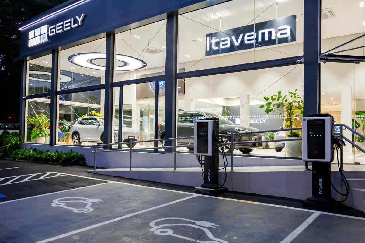 Geely/Divulgação Foto da nova concessionária Geely