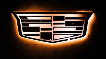 Logo da Cadillac no Brasil