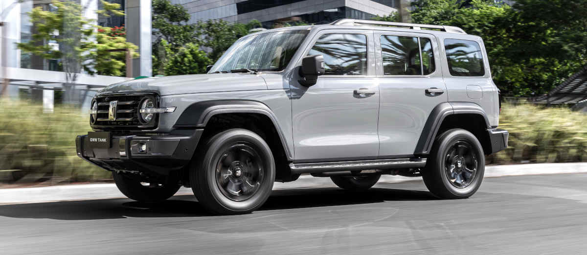 GWM/Divulgação Foto do GWM Tank 300 PHEV Flex