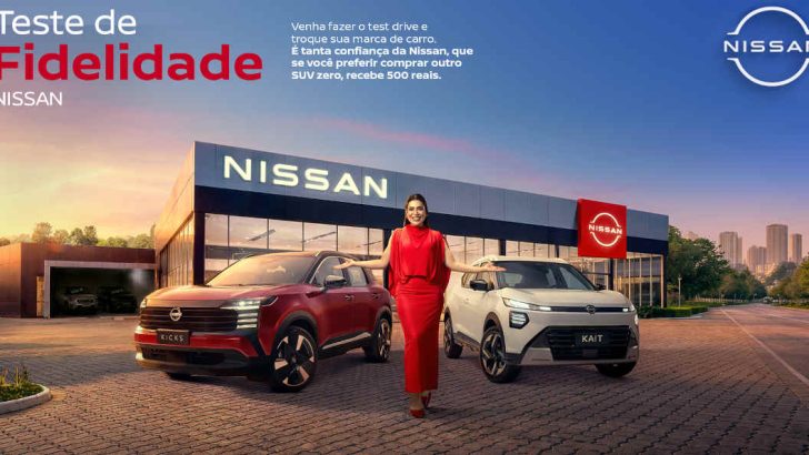 Imagem que ilustra o Teste de fidelidade Nissan