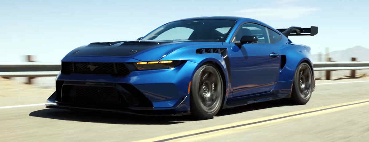Ford/Divulgação Frame que mostra o Ford Mustang GTD