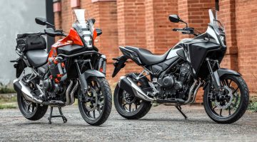 Foto da Honda NX500 2027