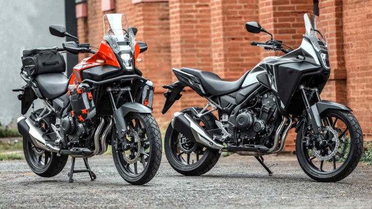 Foto da Honda NX500 2027
