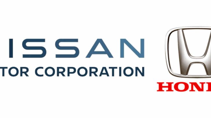 Logos da Honda e da Nissan