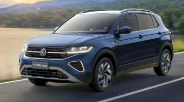 Foto do Volkswagen T-Cross 2027, na versão Highline