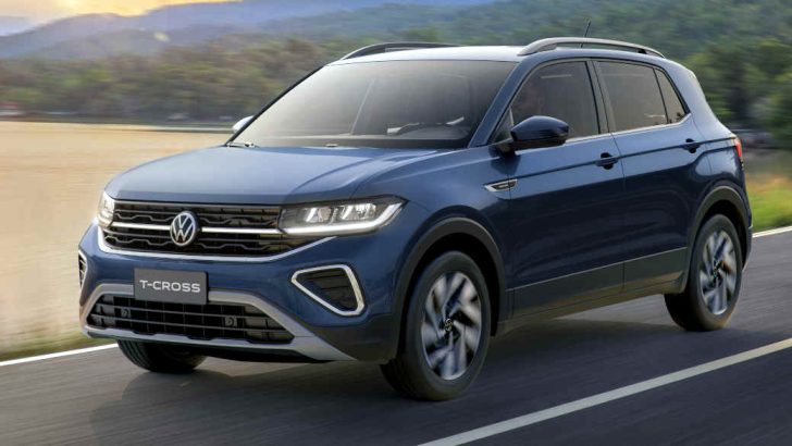 Foto do Volkswagen T-Cross 2027, na versão Highline